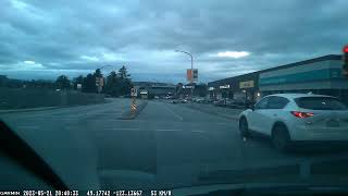 Alberta Drivers - Porsche turns out right in front of approaching traffic