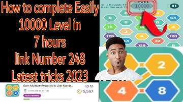 How to complete Easily 10000 Level link number 248 game Latest tricks 2023