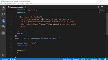 Angular 8 Tutorial 13 |  ngSwitch Directive |  YouTube