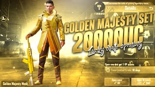 GOLDEN MAJESTY SET | PUBG LUCKY CRATE OPENING | PUBG MOBILE | Solo Enemy YT