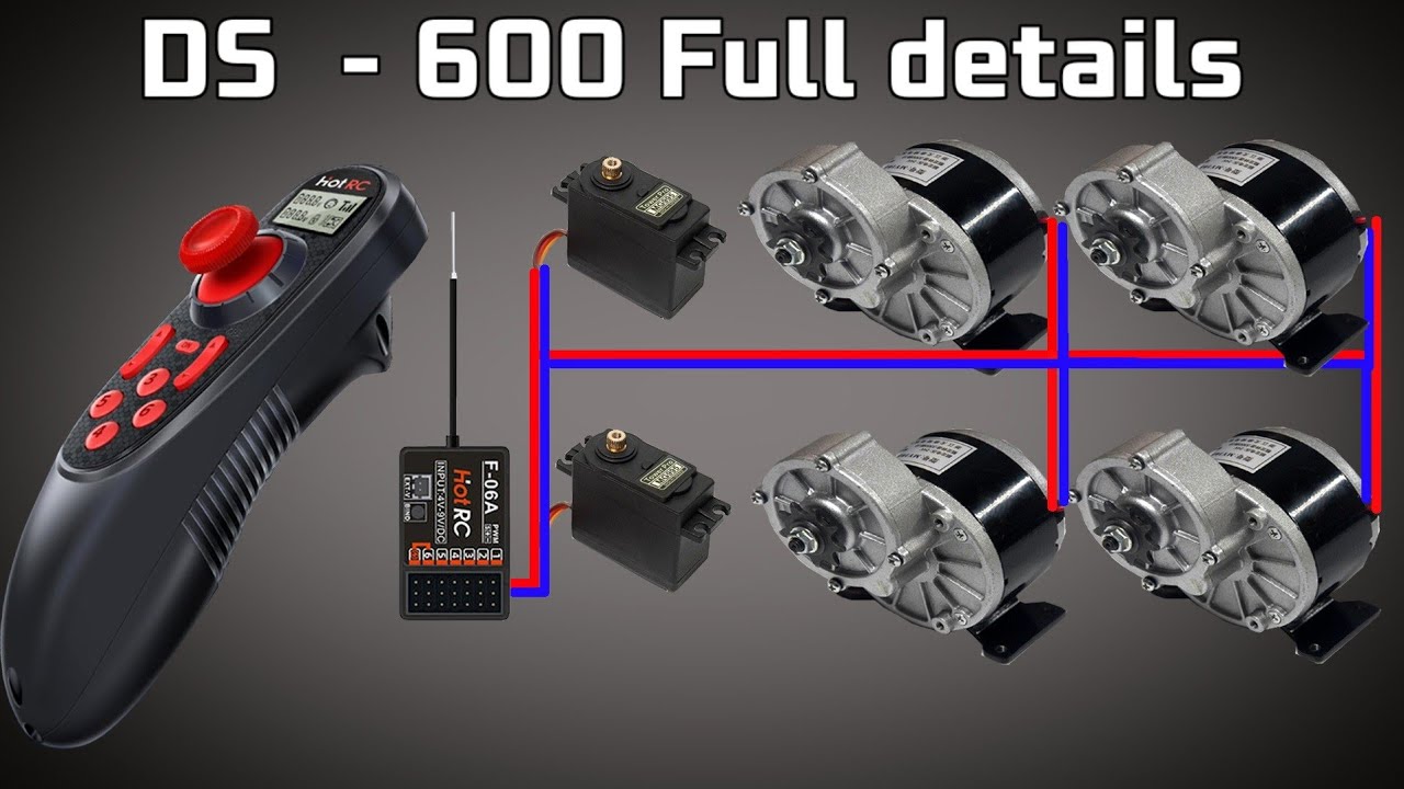 Best RC Remote DS-600 Full Setting and Details