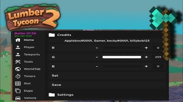 Roblox Script lumber tycoon butter hub