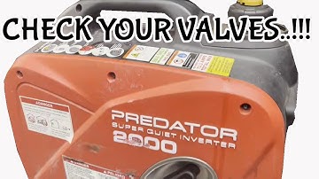 Predator 2000 Inverter Will Not Start