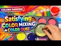 Satisfying Color Mixing &amp; Color Quiz! | Can You Guess the Colors? 🌈🎨