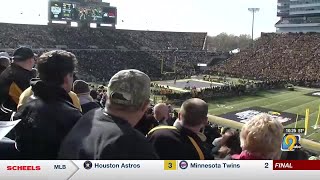 “That mat was electric.” A look back at Iowa’s first non-football sporting event at Kinnick Stadi...