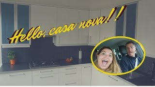 Vlog : CHEGUEI NA CASA NOVA!!!