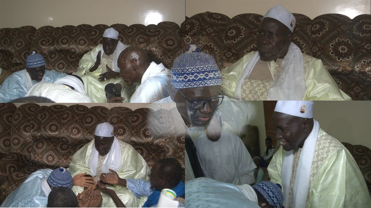 Nganu Cheikh Hamzatu  à Touba Mbèlla  ziar Serugne Cheikh Mbacke Mouhamadane