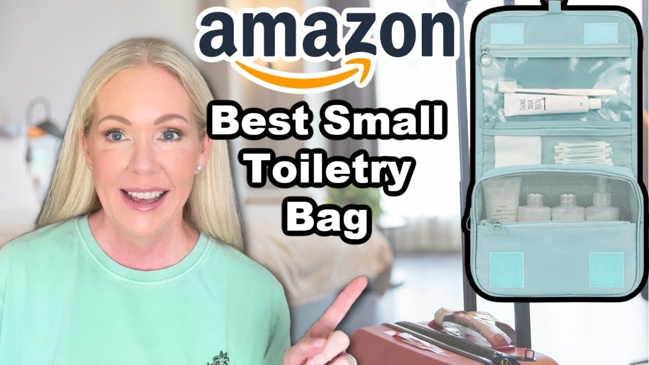 AMAZON Travel Toiletry Bag MUST HAVES & Essentials YouTube