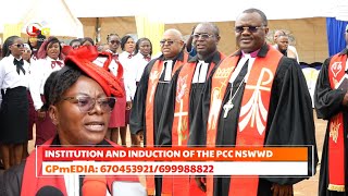 INSTITUTION AND INDUCTION OF THE PCC NATIONAL SECRETARY WOMENS WORK DEPARTMENT