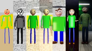 Evolution of Baldi's Graphics: Low vs High vs Ultra vs RTX!  All Perfect!