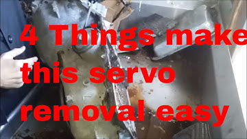 700R4 Automatic Transmission Rebuilding Servo Removal 4L60E
