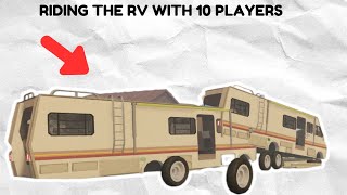 Riding with 10 players | A dusty trip