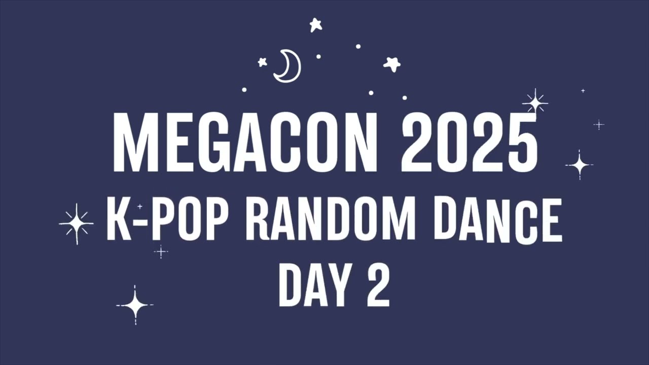 Megacon Orlando 2025 K-pop Random Dance - Day 2