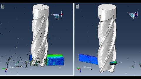 milling cutting procces using abaqus