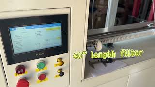 Automatic String Wound Filter Cartridges Machine make 10"20"30"40"50"60"70 inch size in one machine