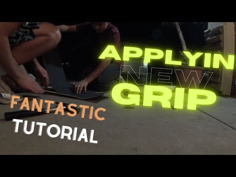 How to Put Grip Tape on a Skateboard