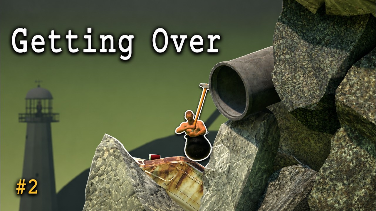 Getting Over it Second time I gameplay #2 - YouTube