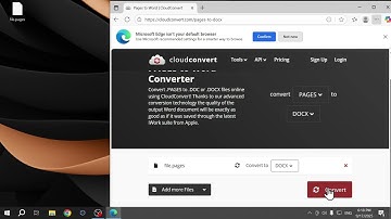 MICROSOFT Windows – How to Open a Pages File on Windows