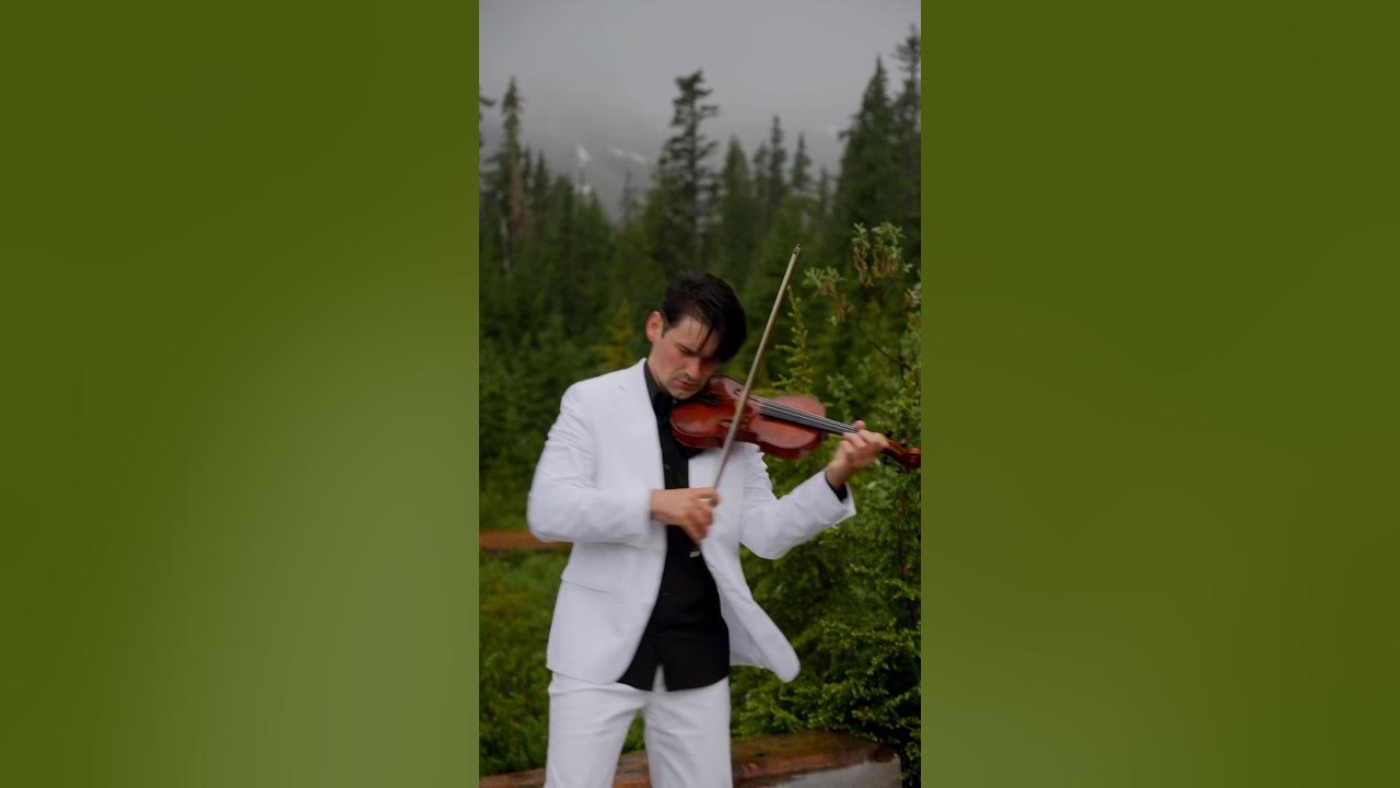 Palladio by Karl Jenkins – Violin Cover in the Rain | Washington Mountains Palladio by Karl Jenkins – Violin Cover in the Rain | Washington Mountains
