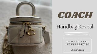 COACH | Handbag Reveal | Quilted Trail Crossbody 12 | What Fits | Mod Shots