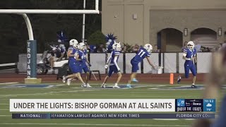 UNDER THE LIGHTS: Bishop Gorman Crusaders vs. All Saints Trojans