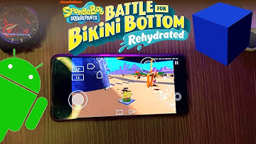 Spongebob Battle For Bikini Bottom - PS2 Emulator Android Gameplay - AetherSX2 APK - Mobile 2022