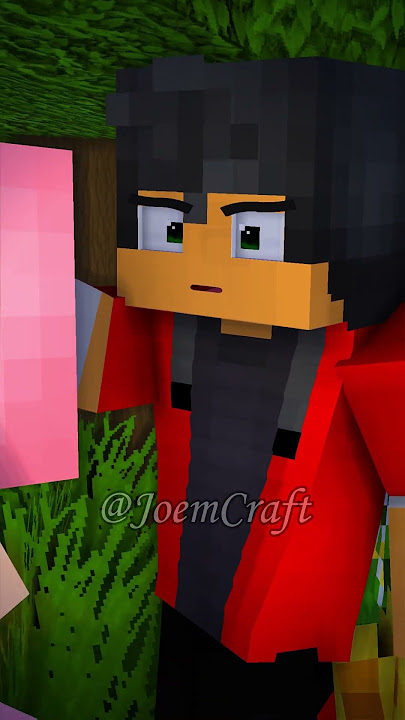 KC TRIED TO HUG AARON @Aphmau  #shorts #shortvideo #minecraft #animation #minecraftshorts