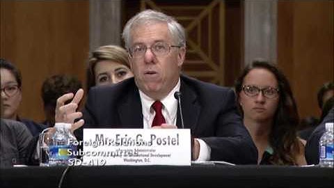 Senator David Perdue Chairs USAID Subcommittee Hearing (Full)