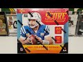 2019 Score Football Hobby Box Opening. 4 Autos per Box