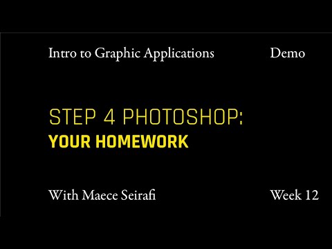 photoshop homework assignments