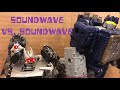 Soundwave vs soundwave transformers stop motion