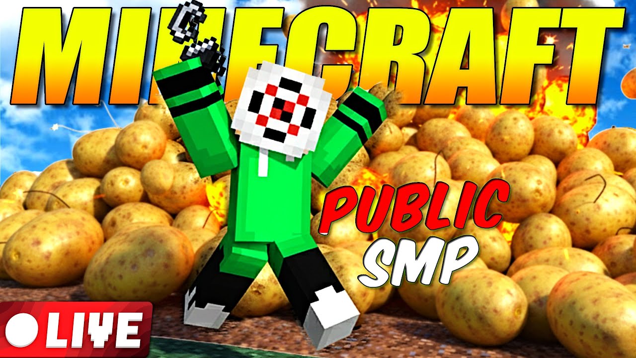 🔴NEW BEST PUBLIC SMP MINECRAFT LIVE | CRACKED SMP 24/7 SERVER | JAVA + PE + BEDROCK 