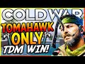 COLD WAR - "TOMAHAWK ONLY TEAM DEATHMATCH WIN!" - Team Challenge #8 (COLD WAR TOMAHAWK TDM WIN)