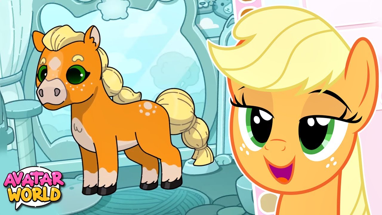 CRIANDO CAVALINHOS PARA AS MANE SIX no AVATAR WORLD #LuliRarity