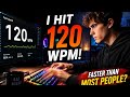 ⚡ I HIT 120 WPM!