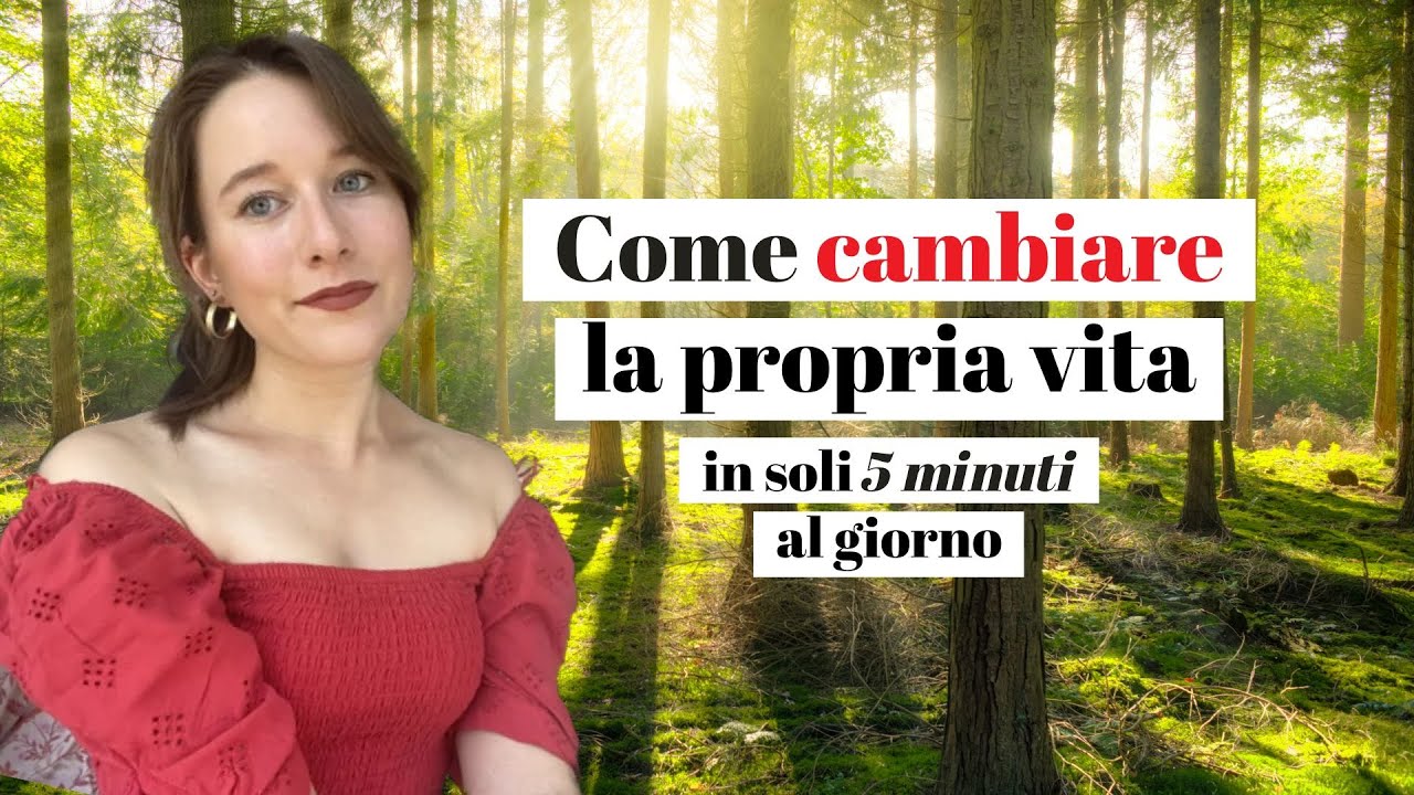 Bastano cinque minuti al giorno per cambiare la tua vita - YouTube