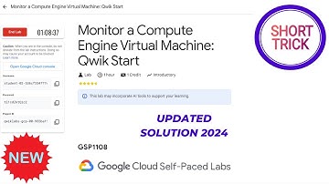 Monitor a Compute Engine Virtual Machine: Qwik Start ||2024|| #GSP1108 #qwiklabs #qwiklabsarcade2024