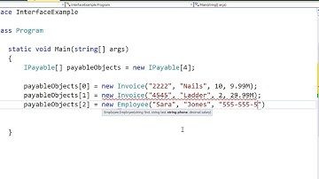 C# Polymorphism with Interfaces