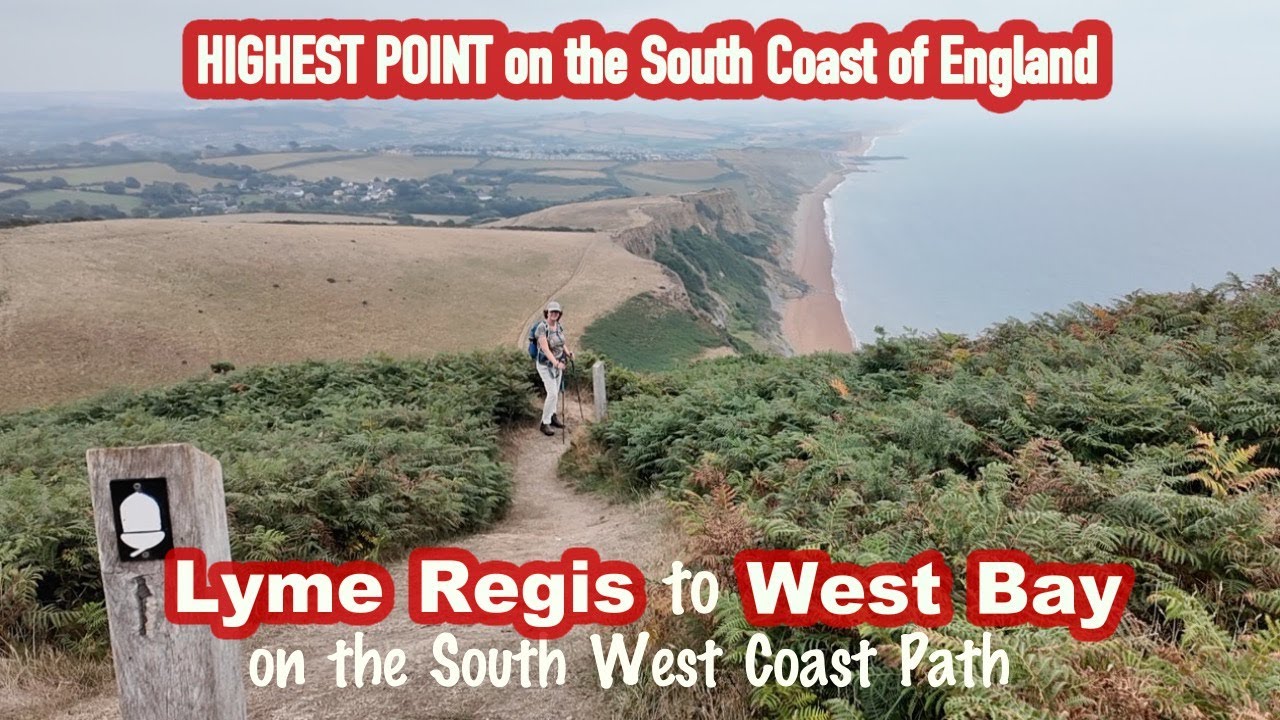 Пешком от Лайм-Риджис до Уэст-Бэй по тропе юго-западного побережья