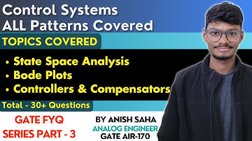 🔥GATE  FYQ Series || Control Systems - 3 || PrepFusion