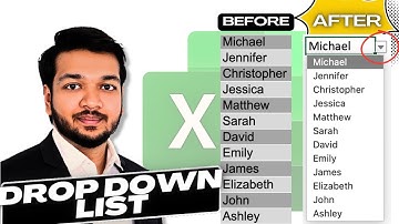 How to create a DROP DOWN list in Excel in 2 MINUTES