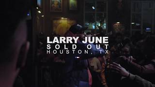 Larry June performing "Always Want More" Live in Houston, TX