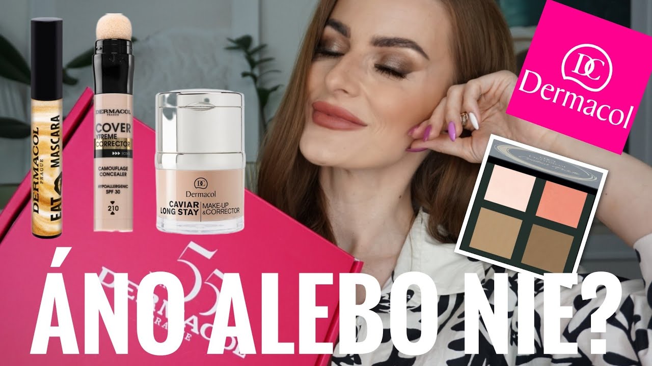 ✨ LÍČENIE S JEDNOU ZNAČKOU ✨ IKONICKÉ PRODUKTY OD DERMACOL 💛 KTORÉ SA OSVEDČILI NAJVIAC?