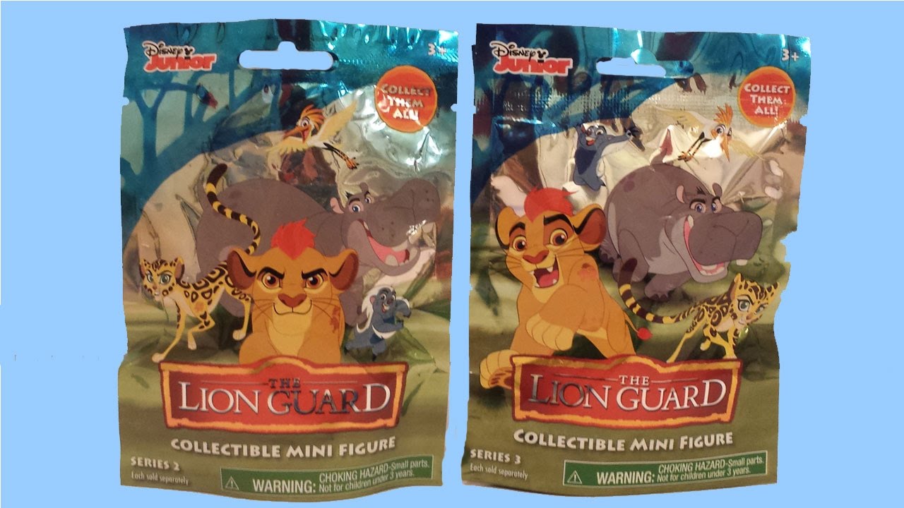 The Lion Guard Series 2 & 3 Blind Bag Opening - YouTube