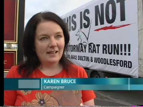 Karen Bruce interviewed on Yorkshire TV's Calendar