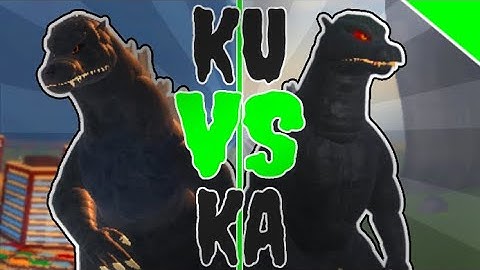 Kaiju Universe vs Kaiju Arisen Final Wars Godzilla | Roblox