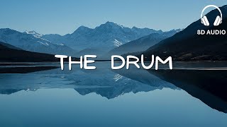 THE DRUM - Alan walker | 8D Audio | Lyrics