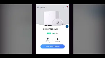 Ecovacs Home App -  Complete Tutorial T20 Omni & TEO Omni