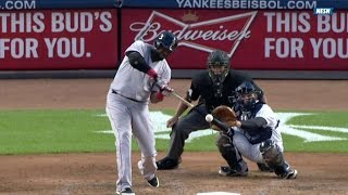 BOS@NYY: Ortiz clobbers solo shot to right-center