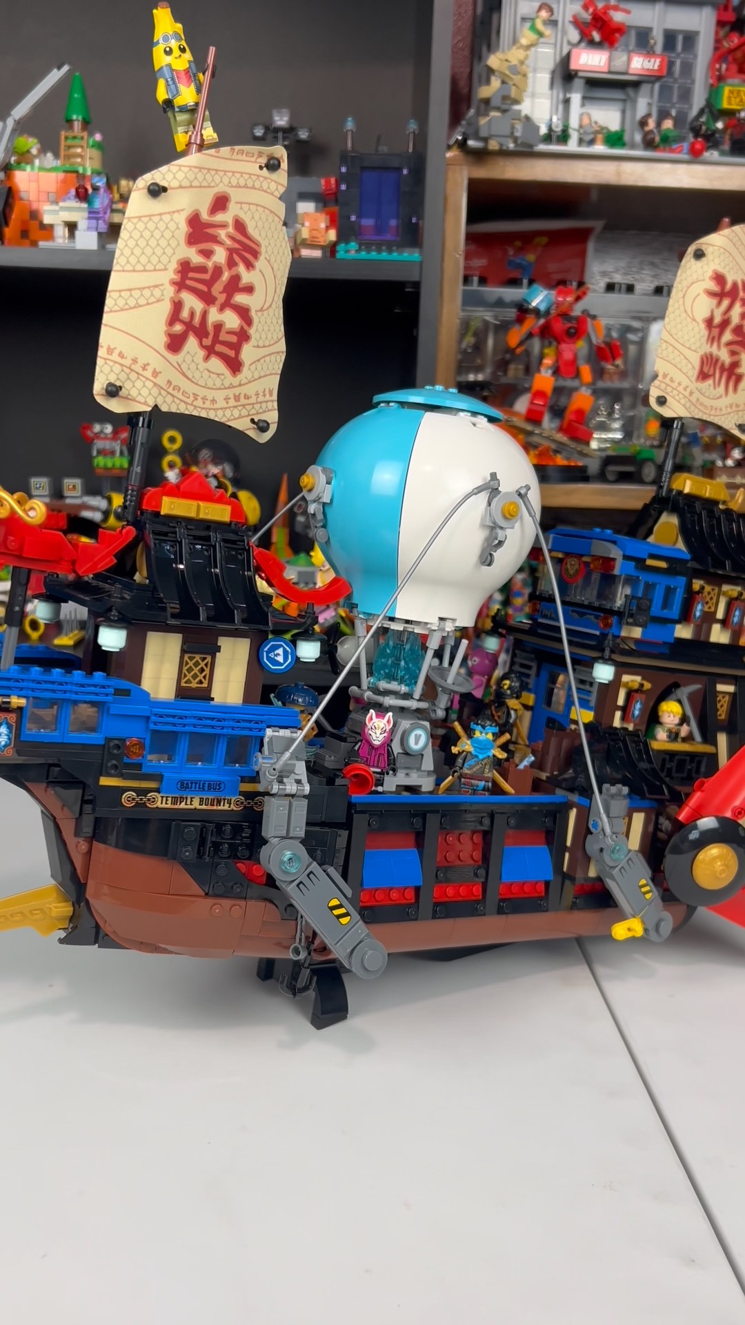 The LEGO® Group challenged me to kitbash up the Fortnite Battle